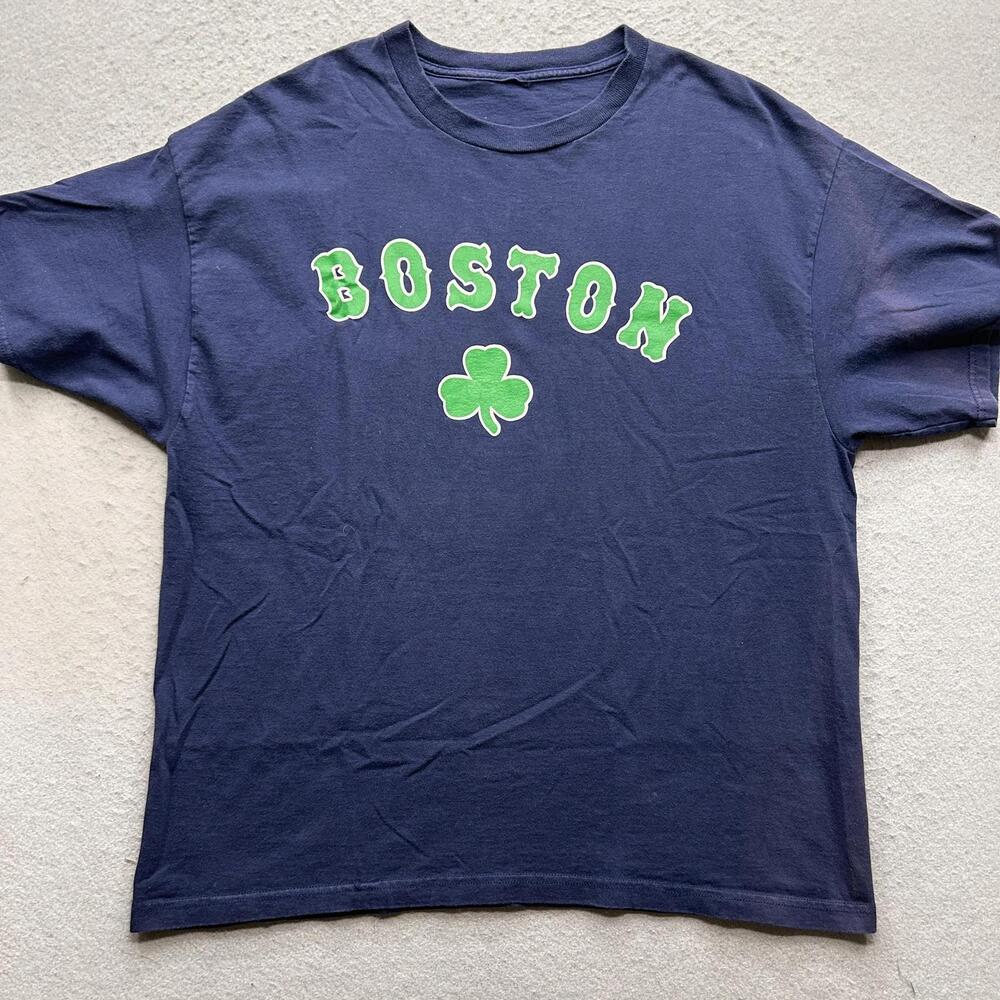 Boston Celtics Mens  Navy Graphic T-Shirt